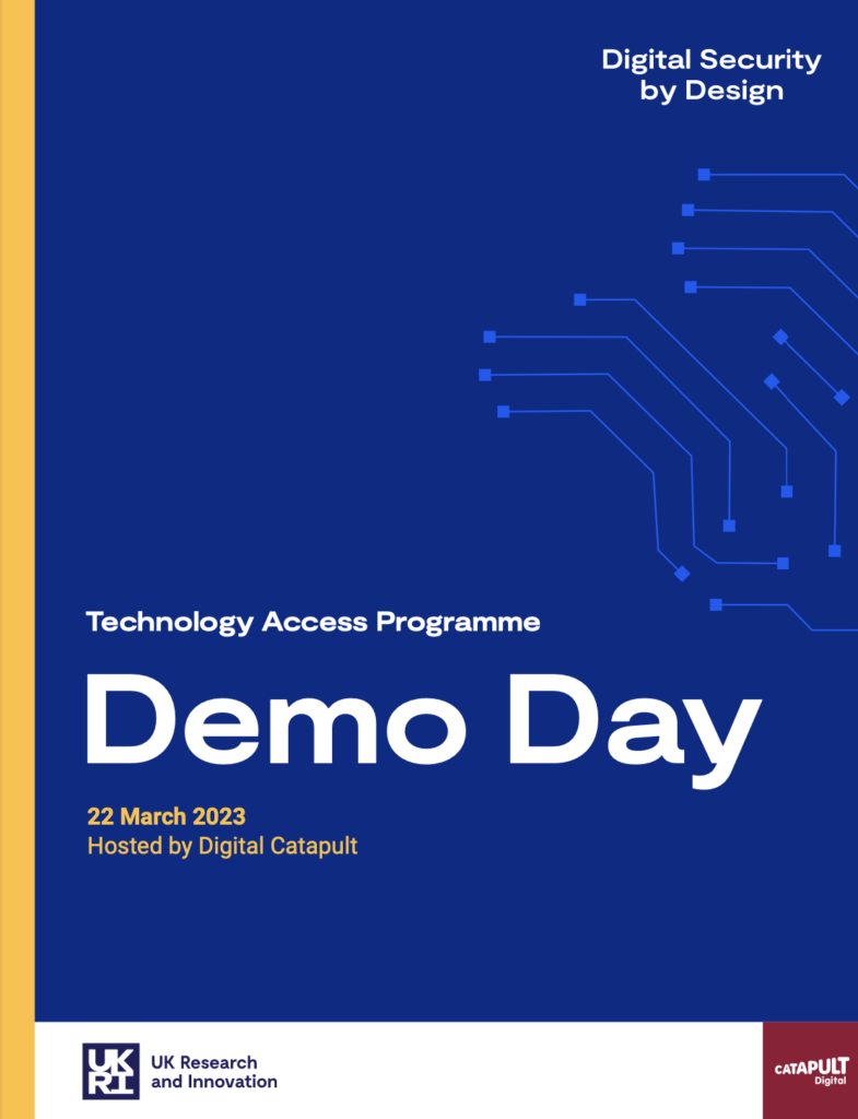 Demo Day booklet cover